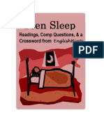 Teen Sleep