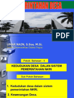 P - 2 (Kedudukan Desa Dalam Sistem Pemerintahan NKRI