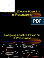 Designing Effective Powerpoi NT Presentations