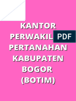 Kantor Perwakilan Pertanahan Kabupaten Bogor (Botim)