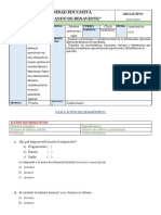 Prueba Diagnostico Sistemas