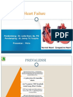 Congestive Heart Failure: Pembimbing: Dr. Lidia Dewi, Sp. PD Pendamping: Dr. Jenny Tri Yuspita Presentan: Fitria