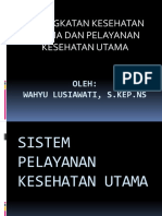 Pelayanan Kesehatan Utama