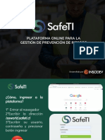 Presentación SafeTI Programas de Trabajo