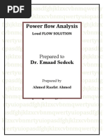 Power Flow Analysis