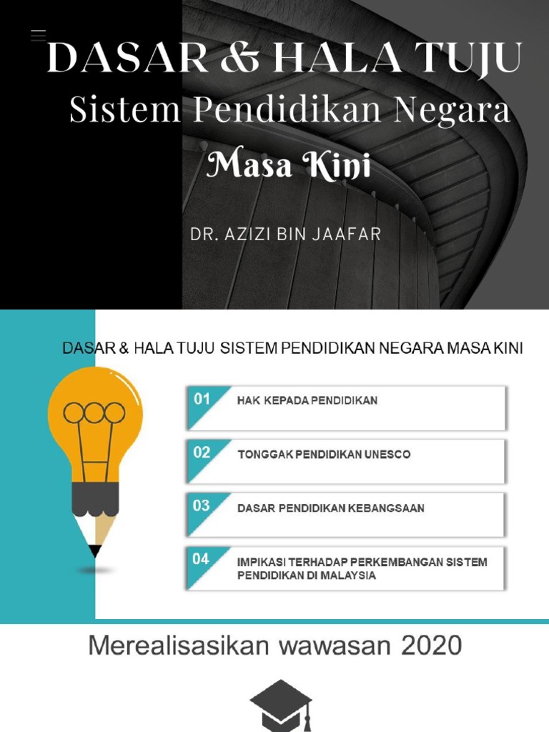 Dasar Dan Hala Tuju Pendidikan Masa Kini PDF