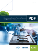 Title Combining Robotic Process Automation and Machine Learning