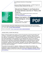 Educational Research and Evaluation: An International Journal On Theory and Practice
