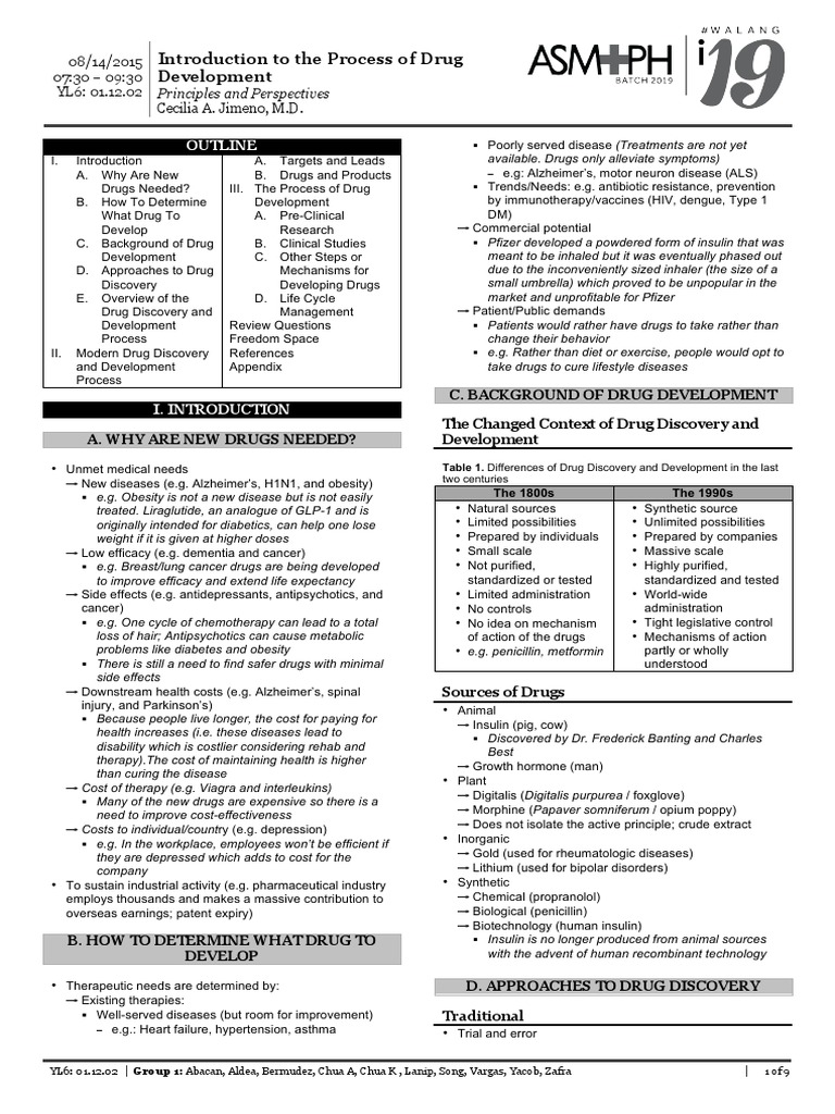 Drug Development Process Guide | PDF | Clinical Trial | Phases Of ...