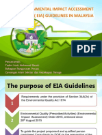 EIA Guidelines in Malaysia