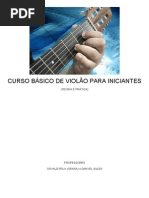 CURSO BÁSICO DE VIOLÃO PARA INICIANTES