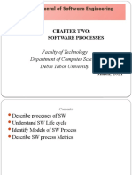 Fundamental of Software Engineering: Faculty of Technology Department of Computer Science Debre Tabor University