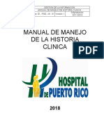 Gi-pgd-m-01 Manual de La Historia Clinica