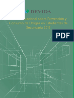 Estudio Nacional Sobre Prevencion y Consumo de Drogas en Estudiantes de Secundaria 2017 Peru