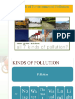 7 Kinds of Environmental Pollution