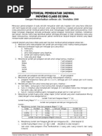 Download TUTORIAL PEMBUATAN JADWAL MOVING CLASS by Supriyanto Praptoutomo SN52360573 doc pdf