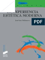 La Experiencia Estética Moderna (Thémata) - José Luis Molinuevo