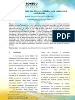 Partir Do Cinema - Docencia, Experiencias e Saberes em Sociologia - III CONEDU, 2016 - 2