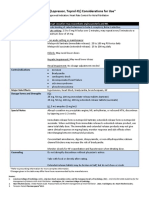 Metoprolol (Lopressor, Toprol-XL) Considerations For Use : Mechanism of Action Dosing