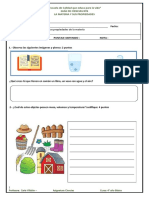 Guía de #6 Ciencias LA MATERIA Y SUS PROPIEDADES