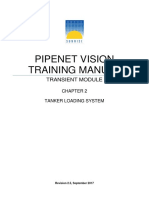 PIPENET VISION TRAINING MANUAL TANKER LOADING SYSTEM