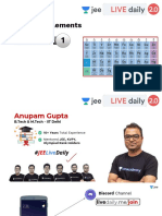 L1 - (JLD 2.0) - D & F Block Elements - 23rd Nov