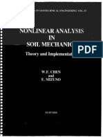 (Developments in Geotechnical Engineering 53) W.F. Chen, E. Mizuno-Nonlinear Analysis in Soil Mechanics_ Theory and Implementation-Elsevier Science (1990)