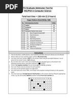 Itu Mscs Msds Phdcs Test Pattern