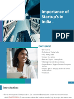 Importance of Startups in India and the Challenges They Face