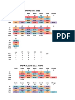 Jadwal Jaga Dan Dinas Pkm Baradatu Fix