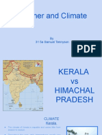 Climate and Culture Comparison of Kerala and Himachal Pradesh