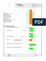 Calculation Sheet: Retaining Wall