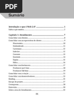 Criação de Sites na era da Web 2.0 (Sumário)