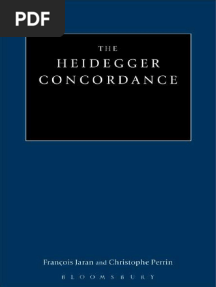 Heidegger, Martin - Jaran, François - Perrin, Christophe - The Heidegger Concordance-Bloomsbury (2013)