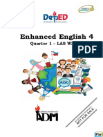 Enhanced English 4: Quarter 1 - LAS WEEK 3