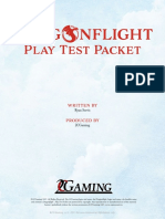 Dragonflight - Play Test Packet
