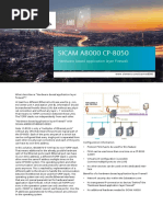 SICAM A8000 CP-8050: Hardware Based Application Layer Firewall