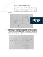 EJERCICIOS  DE DISEÑOS MECANICOS FATIGA