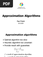 DAA Approximation Algorithms