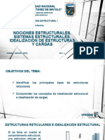 SISTEMAS ESTRUCTURALES E IDEALIZACIÓN DE CARGAS AGRÍCOLA