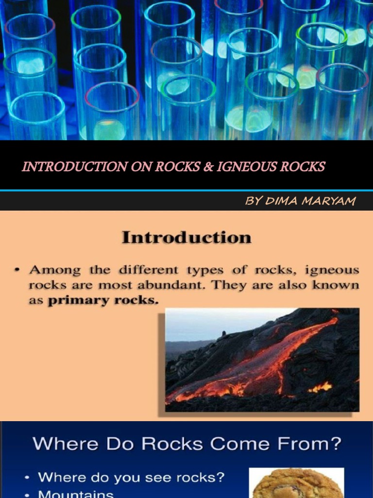 Overview of Igneous Rocks Research | PDF | Technology & Engineering