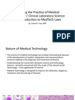 Defining the Practice of Medical Technology