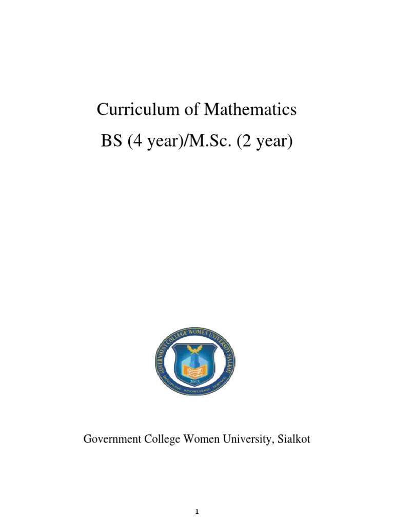 Mathematics Curriculum Overview | PDF | Integral | Matrix (Mathematics)