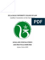 De La Salle University College of Law: Lasallian Commission On Bar Operations