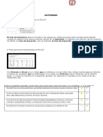 Excel: Áreas de impresión y fórmulas