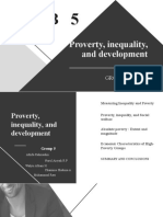 Proverty, Inequality, and Development: Group 5