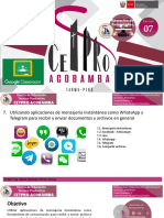 07 Clase Diapositiva WhatsApp y Telegram