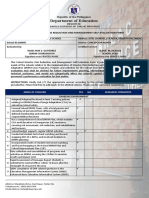 Enclosure 2. SDRRM Self Evaluation Form