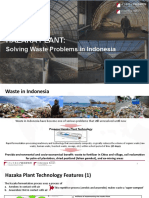 Hazaka Plant Solves Indonesia's Waste Problems