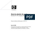 Guía de Solución de Problemas: Business PC HP Compaq dx2200 Microtorre